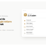 Mayata Vision kapak görseli, Bursa'da Google reklamı vermek: 5 adımlı kurulum listesi; tamamlanan adımlar onaylı, sıradaki adım vurgulanmış